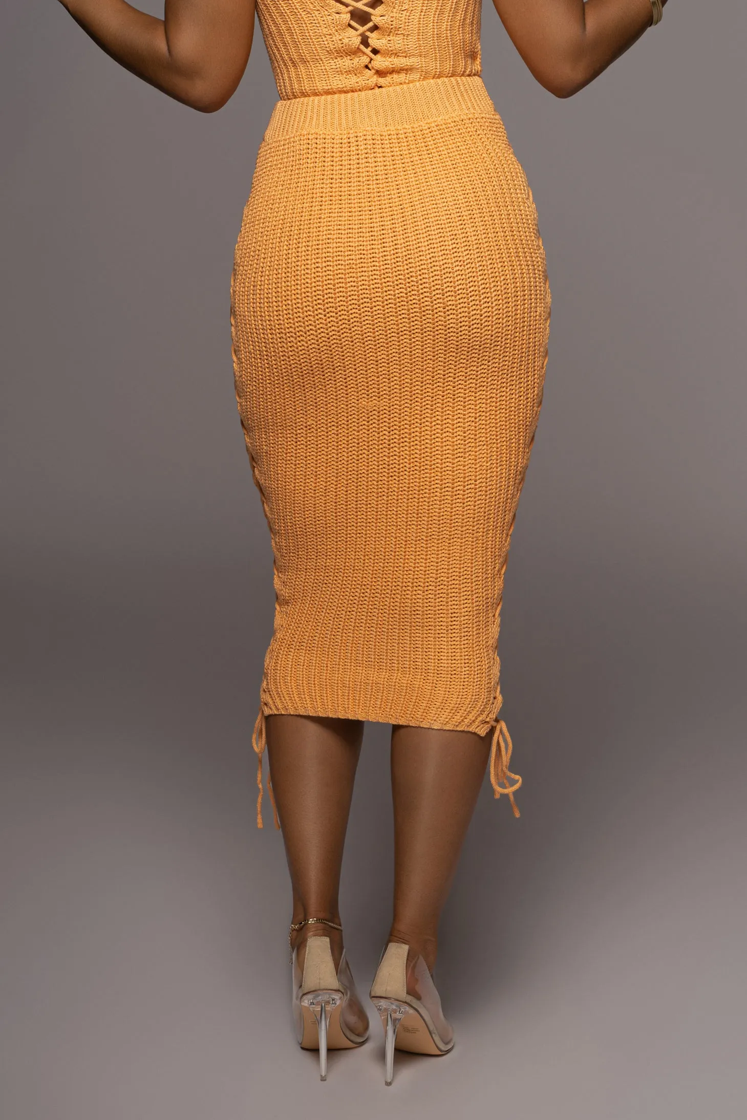 Peach Second Chances Skirt