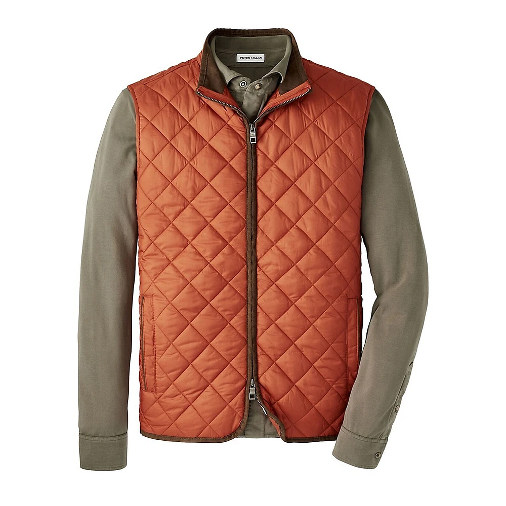 Peter Millar Essex Quilted Travel Vest