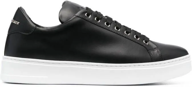 Philipp Plein Skull and Plein low-top sneakers Black