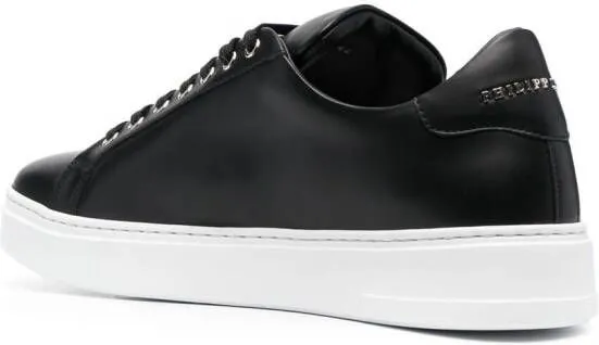 Philipp Plein Skull and Plein low-top sneakers Black