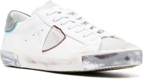 Philippe Model Paris PRSX leather low-top sneakers White