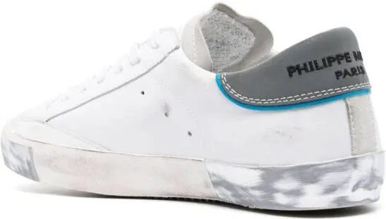 Philippe Model Paris PRSX leather low-top sneakers White