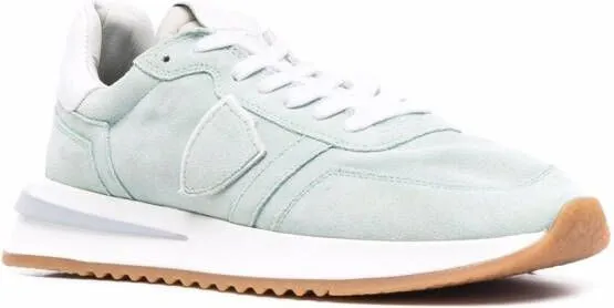 Philippe Model Paris Tropez 2.1 Daim Lave sneakers Green