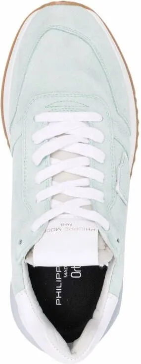 Philippe Model Paris Tropez 2.1 Daim Lave sneakers Green