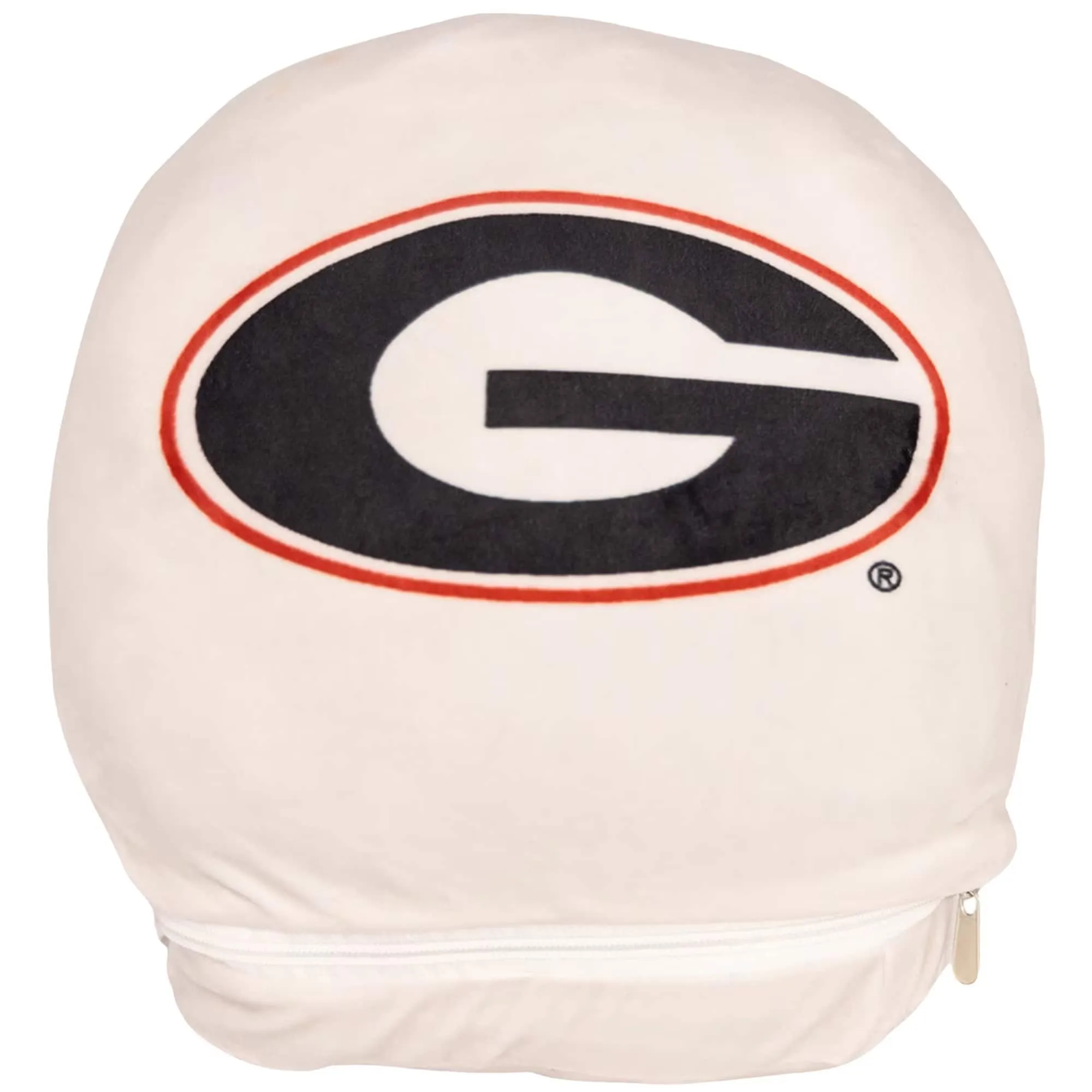 Plushible Red Georgia Bulldogs Snugible 2-in-1 Blanket Hoodie and Plushie