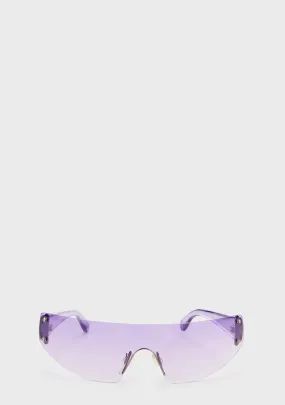 POV Shield Sunglasses - Purple-