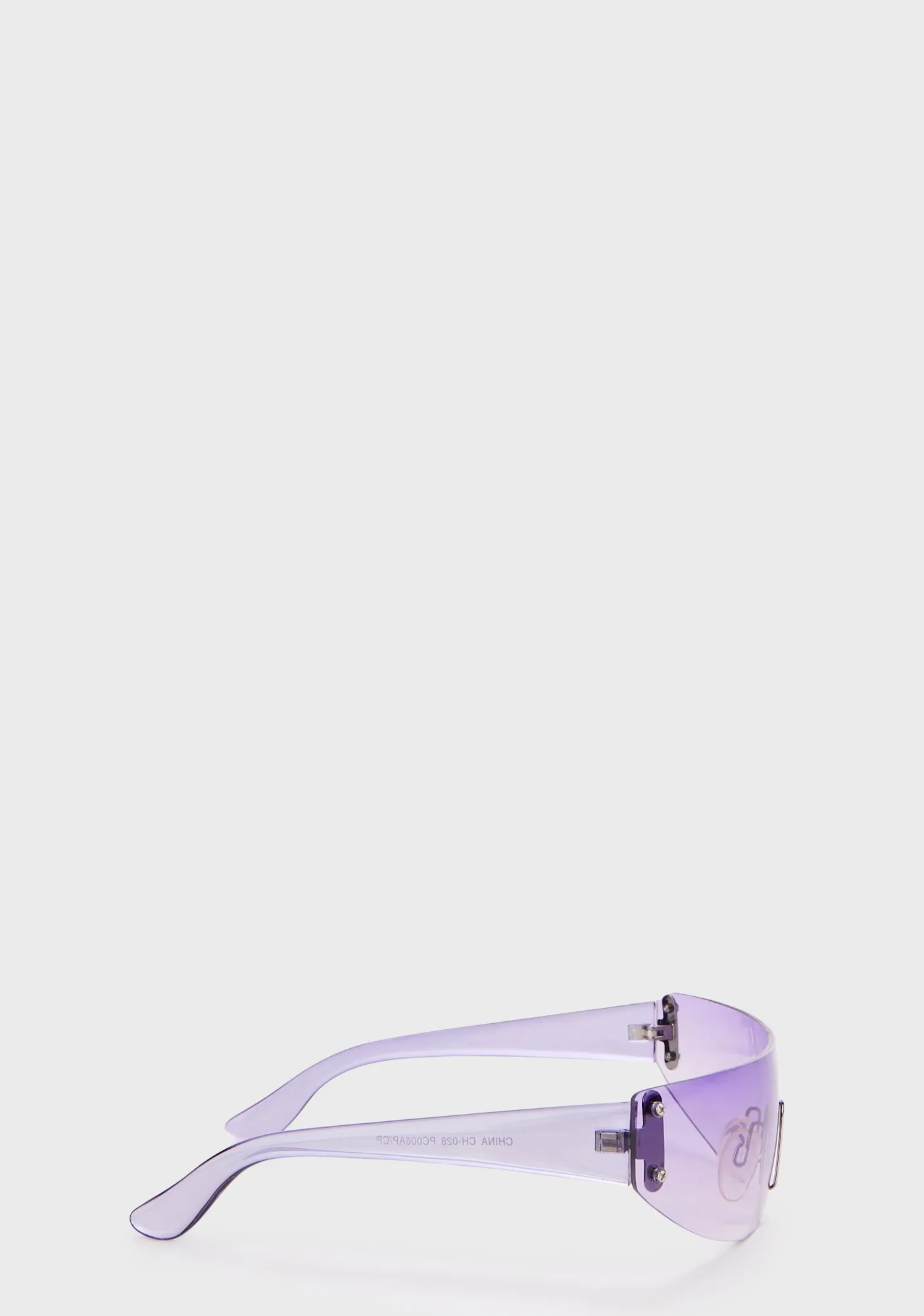 POV Shield Sunglasses - Purple-