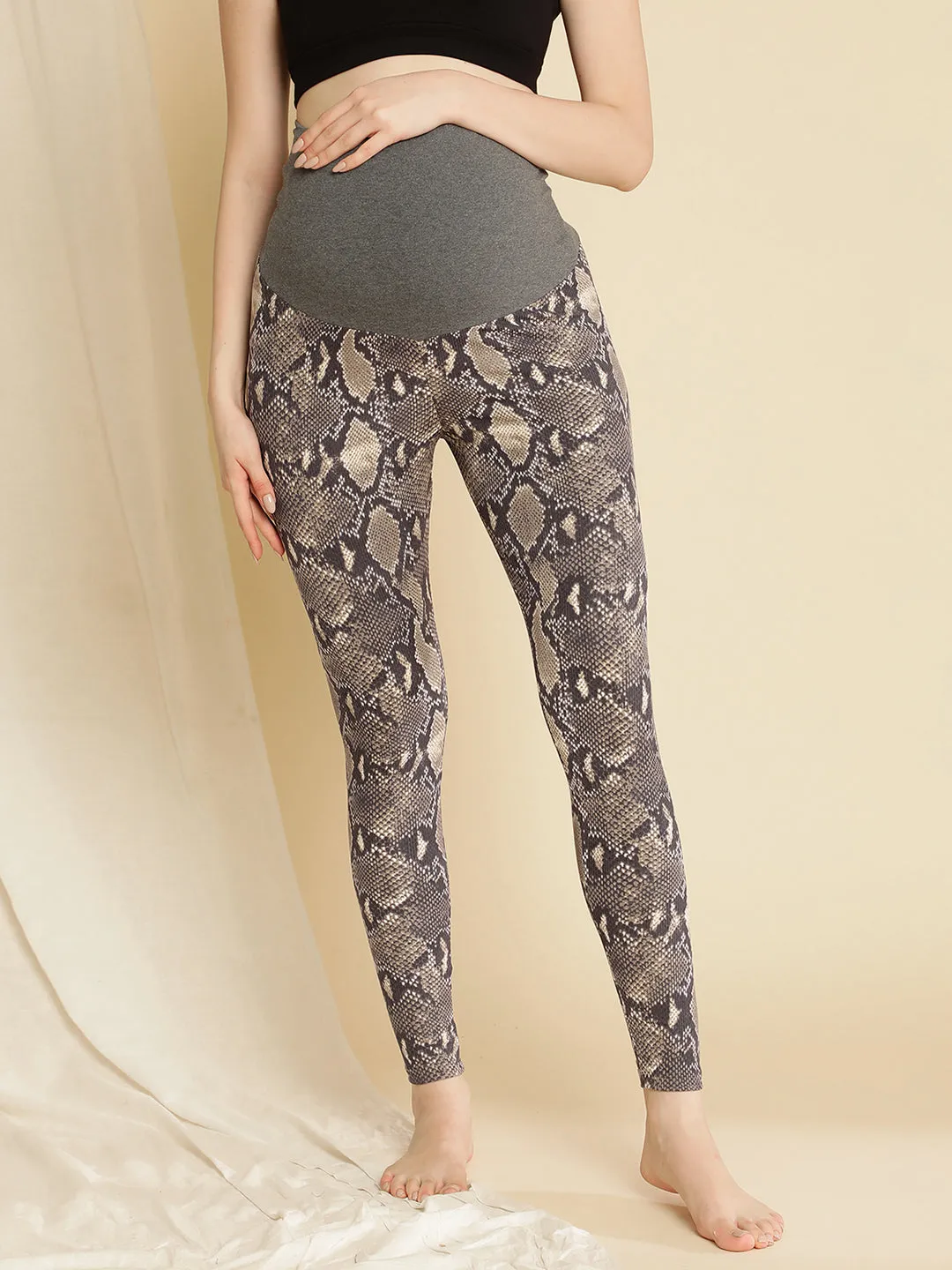 Pregnancy Printed Leggings