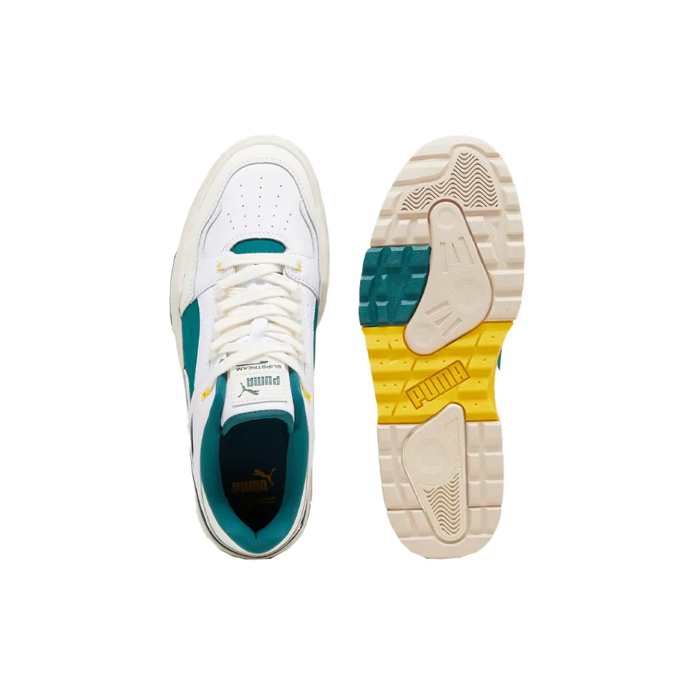 Puma Slipstream Lo Xtreme Colour Sneakers PUMA White / Malachite / Yellow Sizzle 394695_01