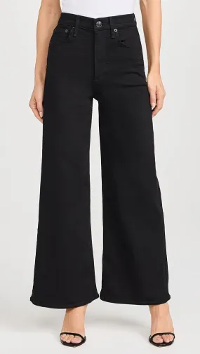 rag & bone   Flexi Sofie High Rise Ankle Wide Jeans 