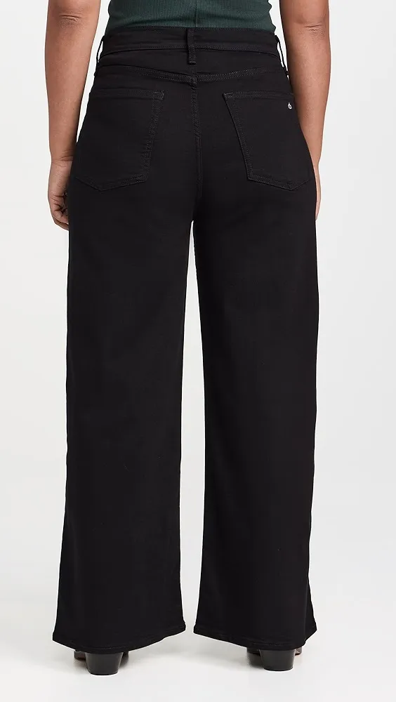 rag & bone   Flexi Sofie High Rise Ankle Wide Jeans 