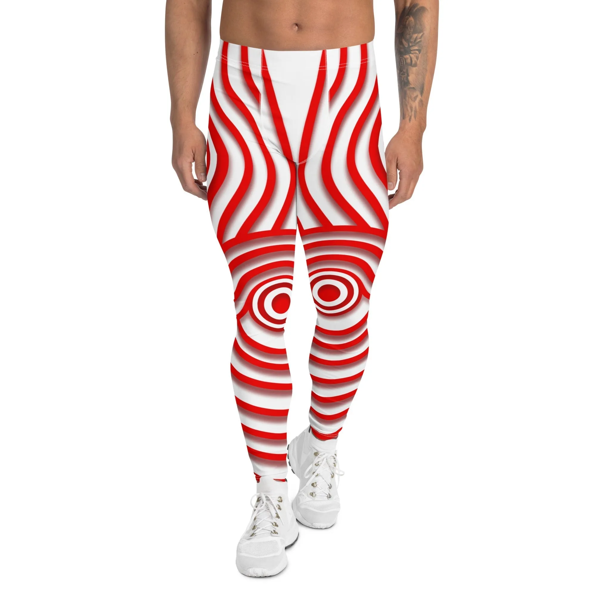 Red Target Men's Leggings