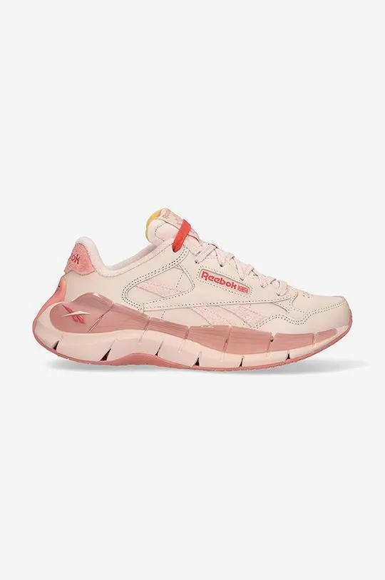 Reebok Classic sneakers Zig Kinetica 2.5 Plus pink color