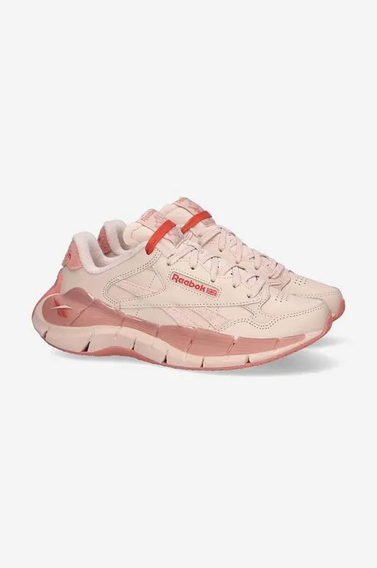 Reebok Classic sneakers Zig Kinetica 2.5 Plus pink color