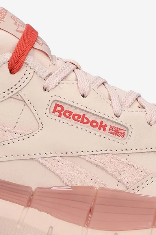 Reebok Classic sneakers Zig Kinetica 2.5 Plus pink color