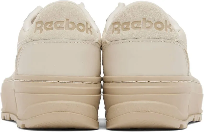 Reebok Classics Beige Club C Double Geo Sneakers