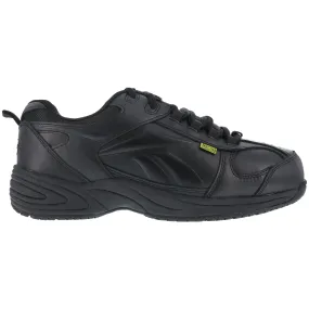 Reebok Mens Black Leather Street Sport Met Guard Centose Composite Toe