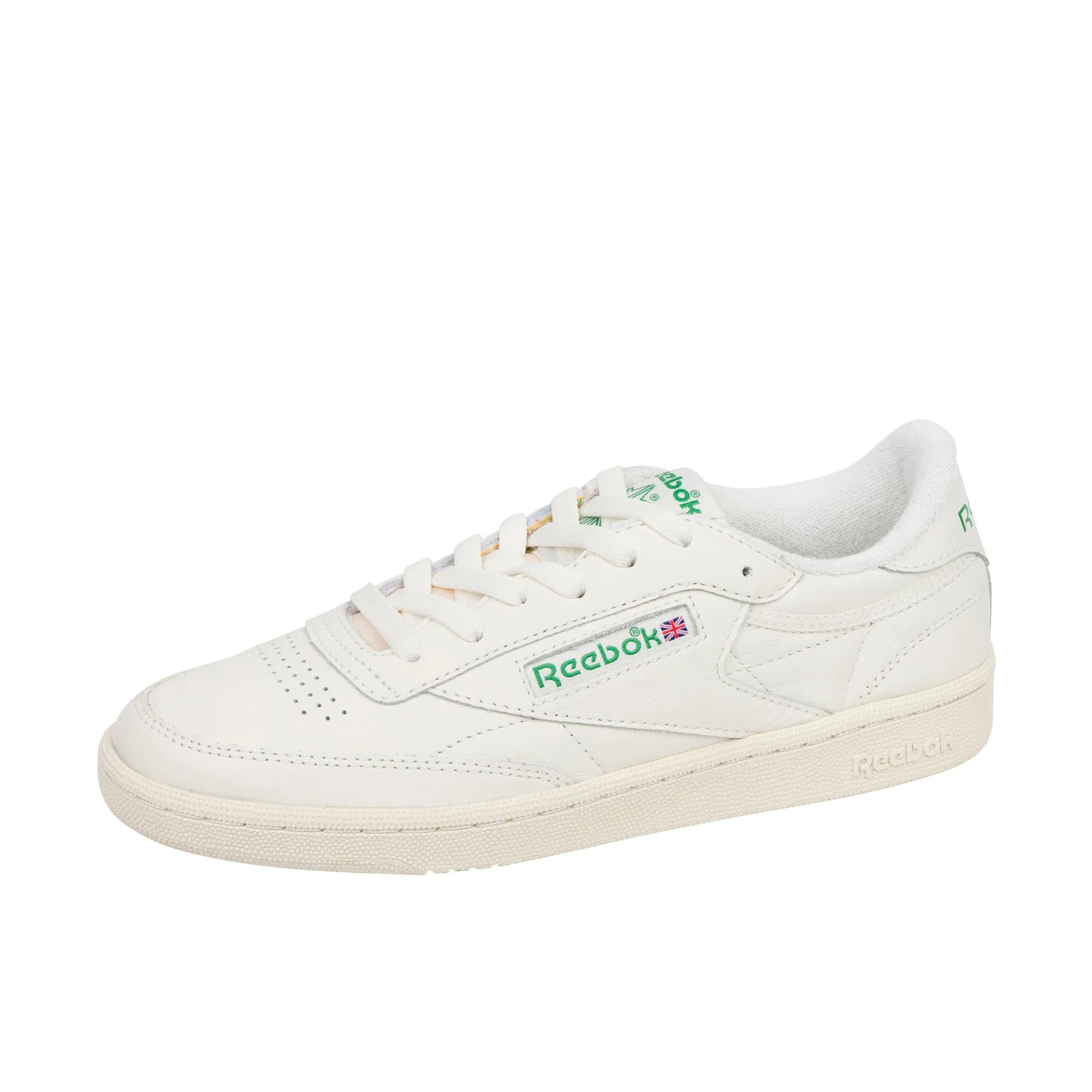 Reebok Womens Club C 85 Vintage Chalk/Alabaster/Glen Green