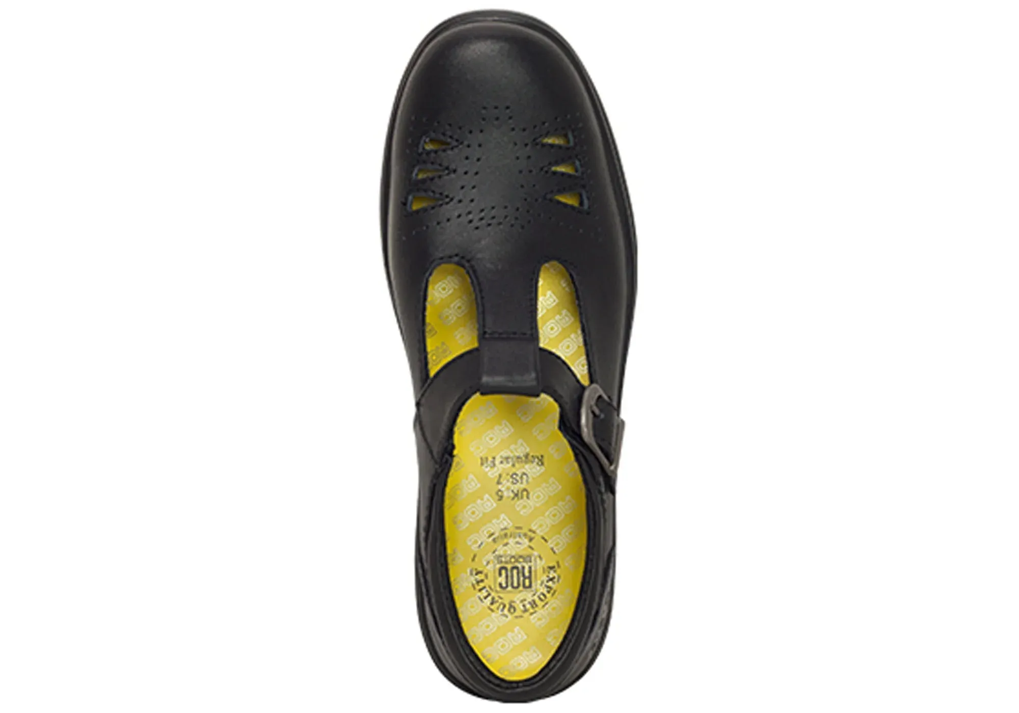 ROC Lattice Senior Older Girls/Ladies T Bar School Shoes