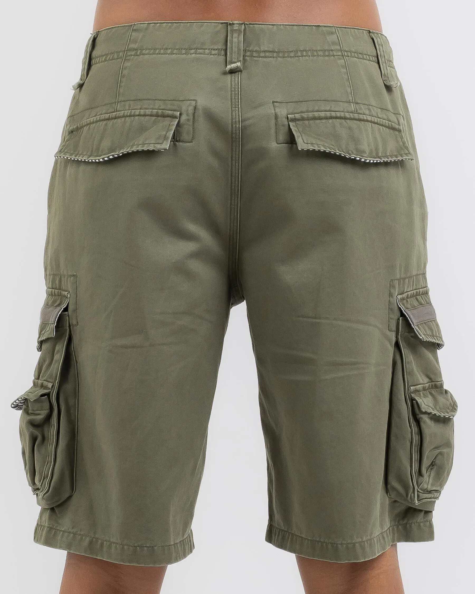 Rusty Tank Girl Cargo Shorts