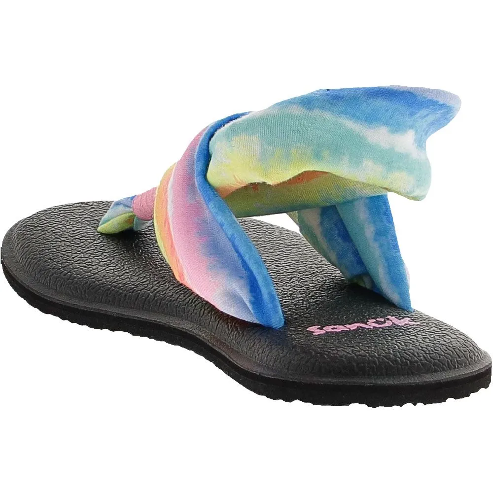 Sanuk Yoga Sling Burst Tie Dye Girls Sandals