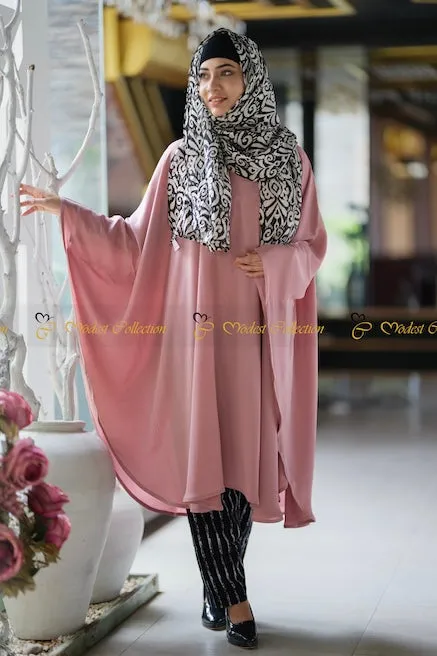 Short Kaftan Mauve