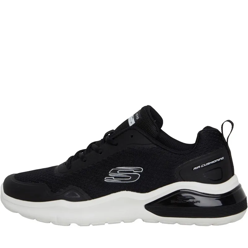 SKECHERS Mens Air Cushioning Citro Trainers Black/White