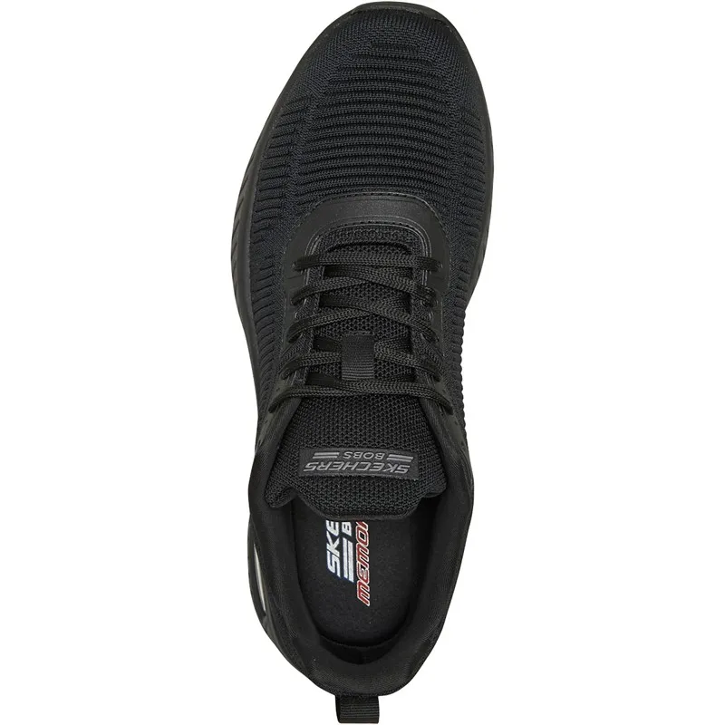 SKECHERS Mens Squad Air Close Encounter Trainers Black/Black