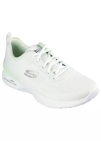 Skechers White Skech-Air Dynamight New Step Trainers | Grattan