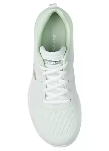 Skechers White Skech-Air Dynamight New Step Trainers | Grattan