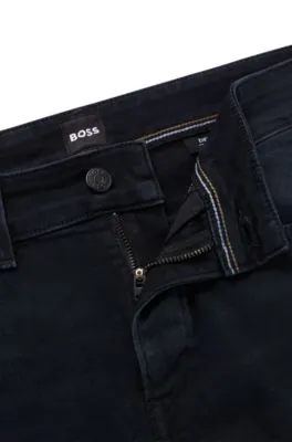 Slim-fit jeans in super-soft blue Italian denim