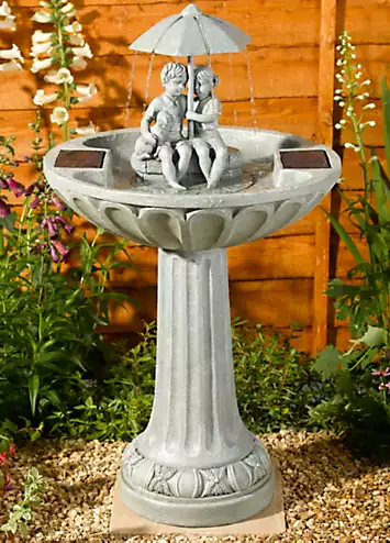 Smart Garden Solar Powered Umbrella Fountain | Kaleidoscope