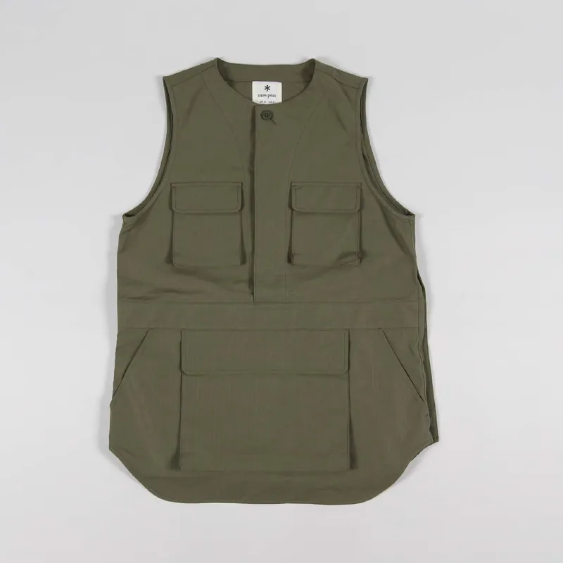 Snow Peak DWR Ripstop Vest Olive