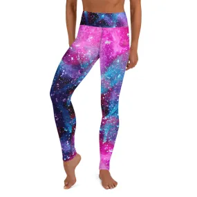 South Central Girl Galaxy Yoga Leggings