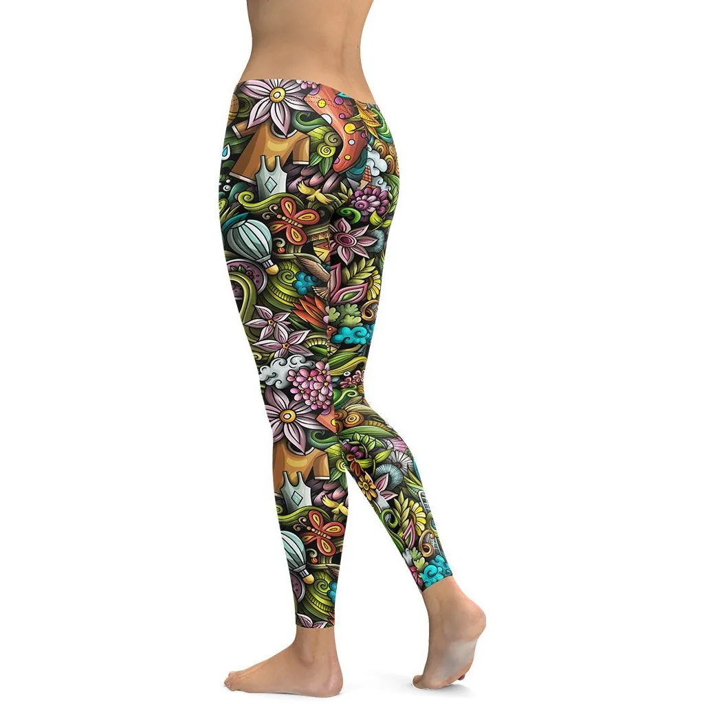 Springtime Leggings