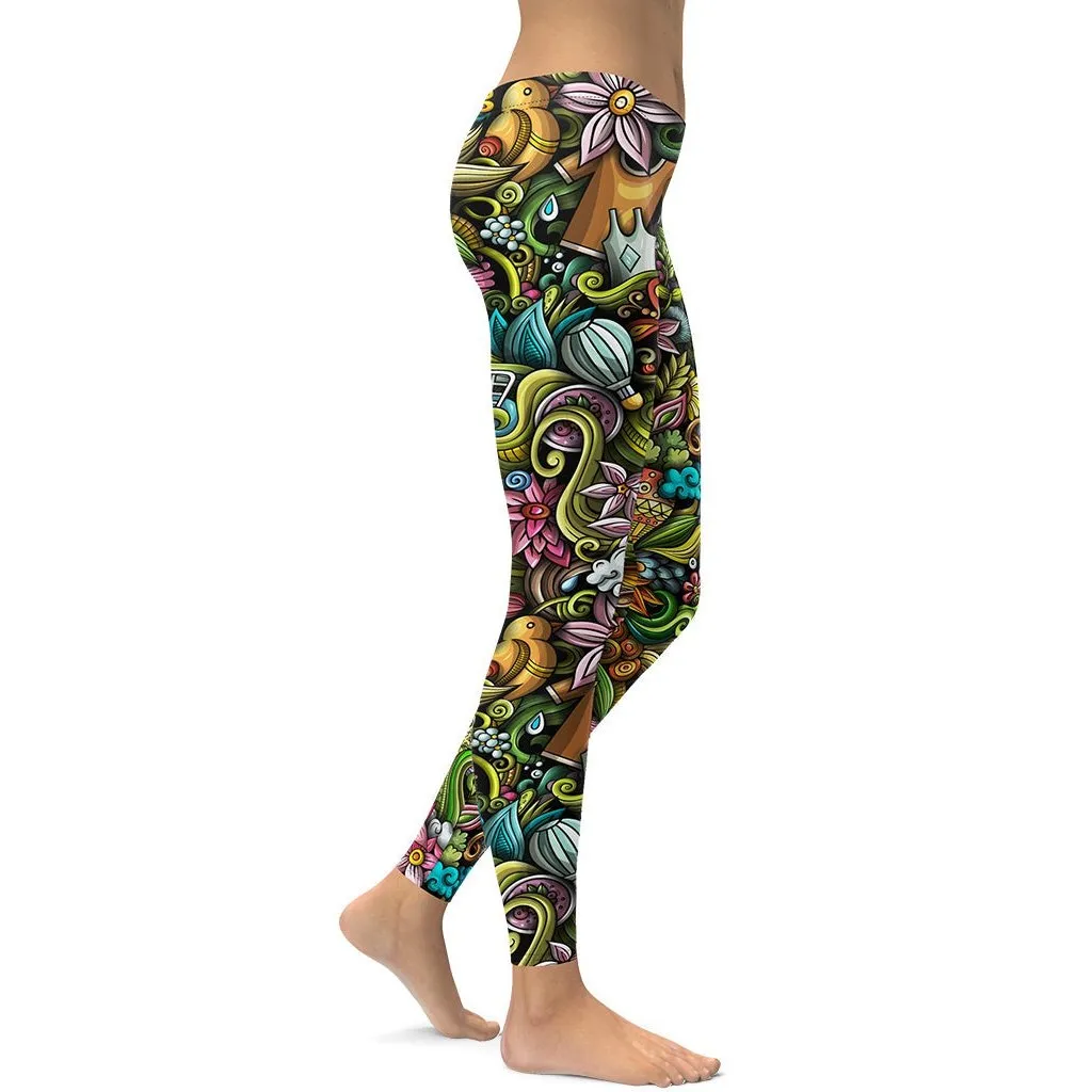 Springtime Leggings