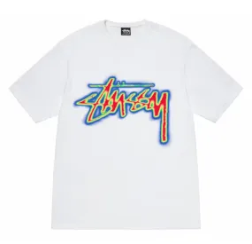 Stussy Thermal Stock Tee White