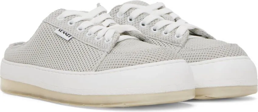 SUNNEI Gray Dreamy Sabot Sneakers