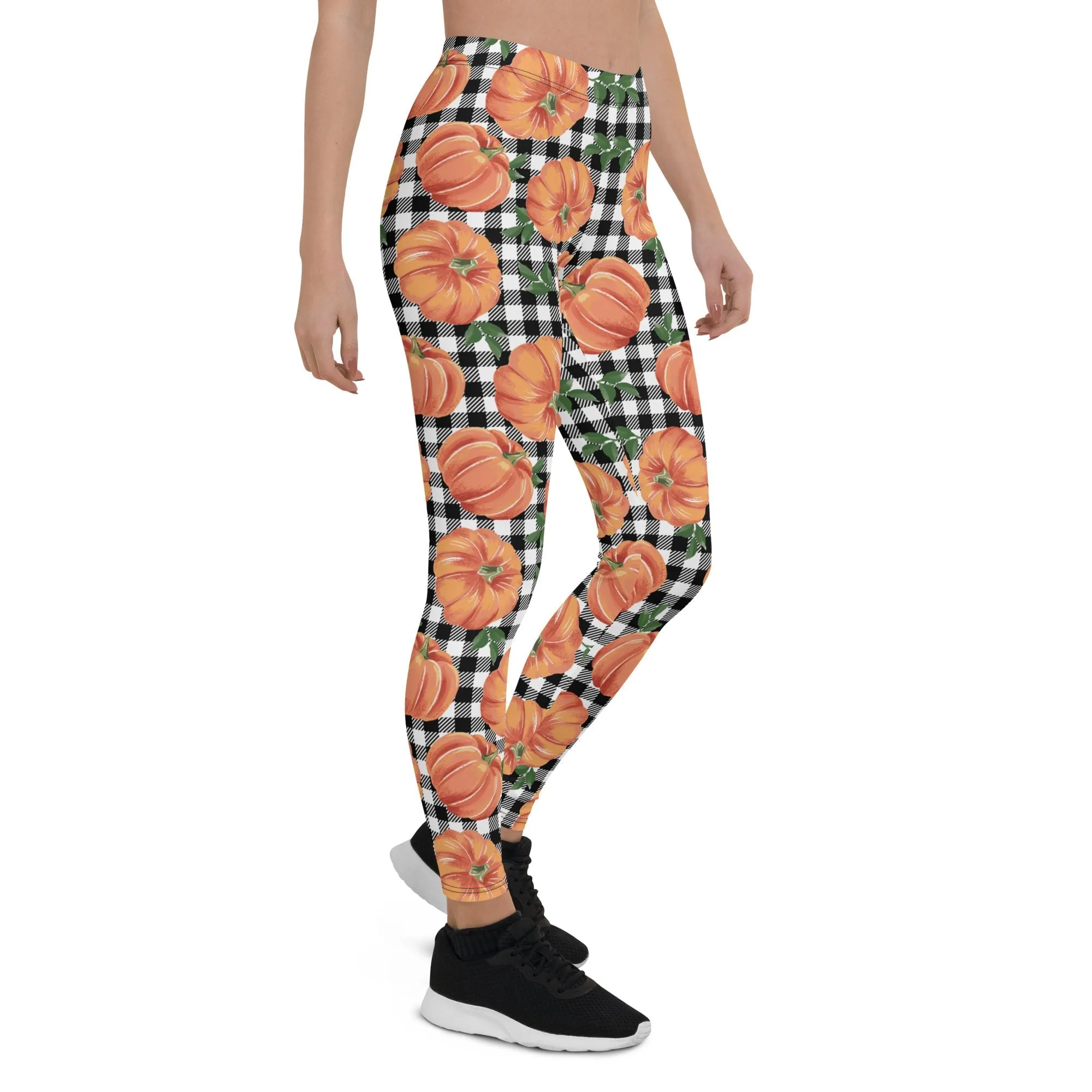 Thanksgiving Pumpkins Leggings