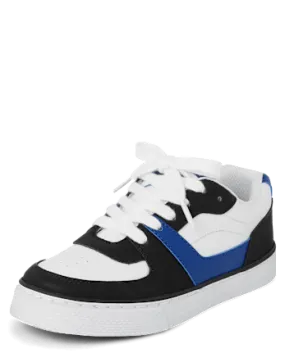 The Children's Place Boys Colorblock Low Top Sneakers