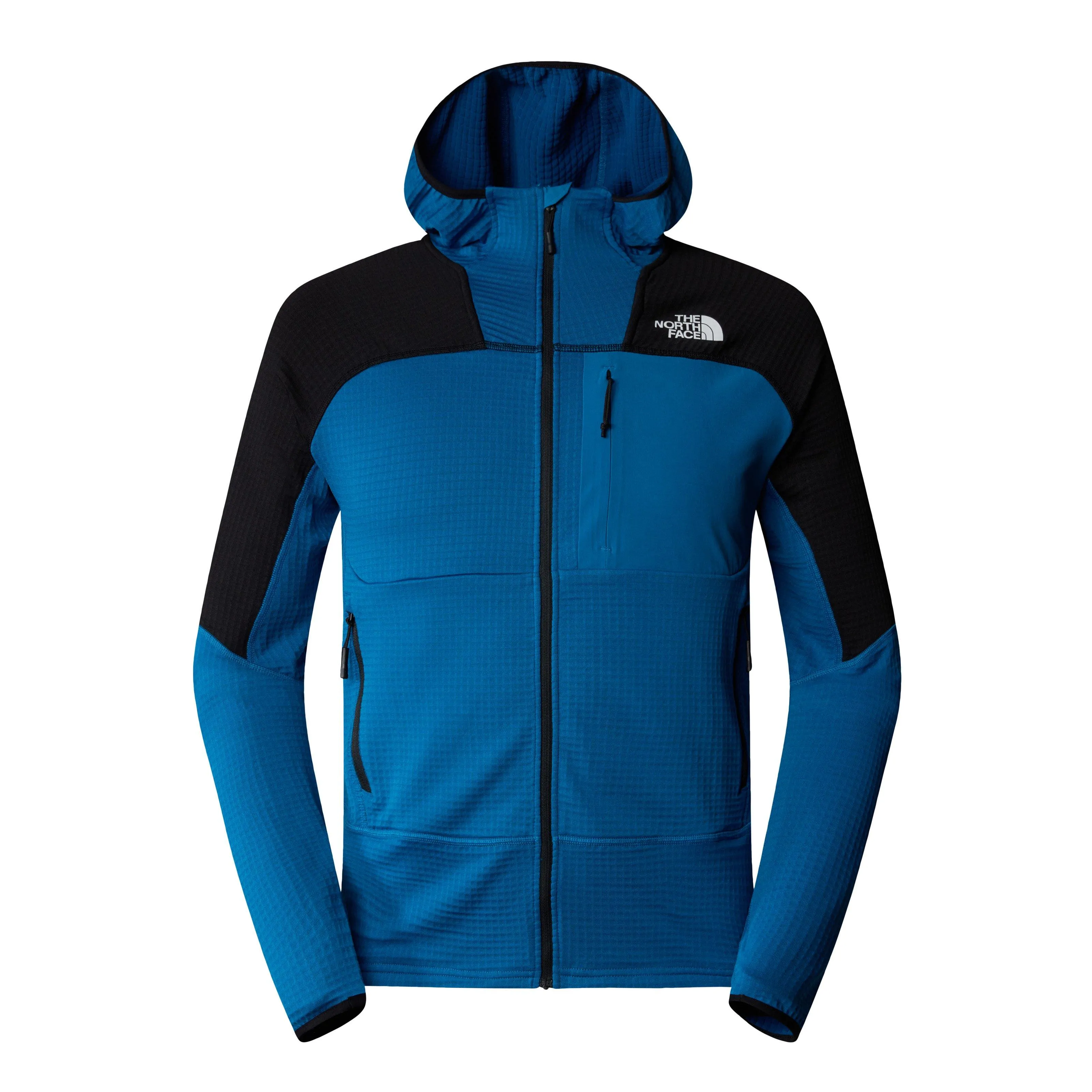 The North Face Men's Stormgap Power Grid Hoodie - Blue / Black | George Fisher