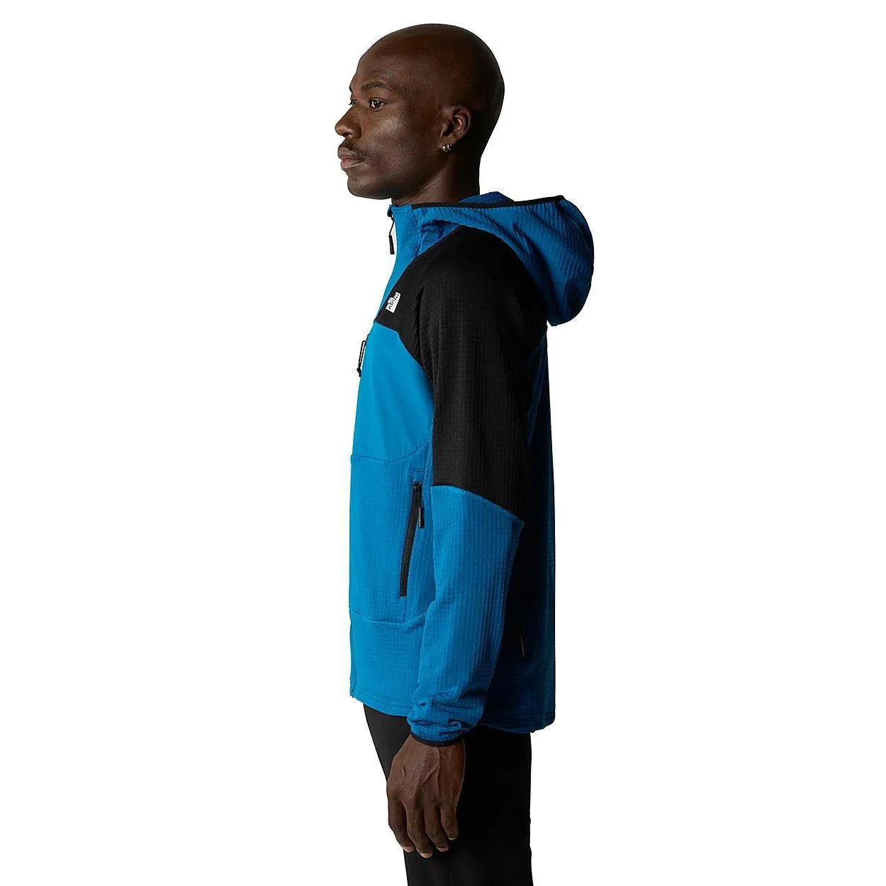 The North Face Men's Stormgap Power Grid Hoodie - Blue / Black | George Fisher