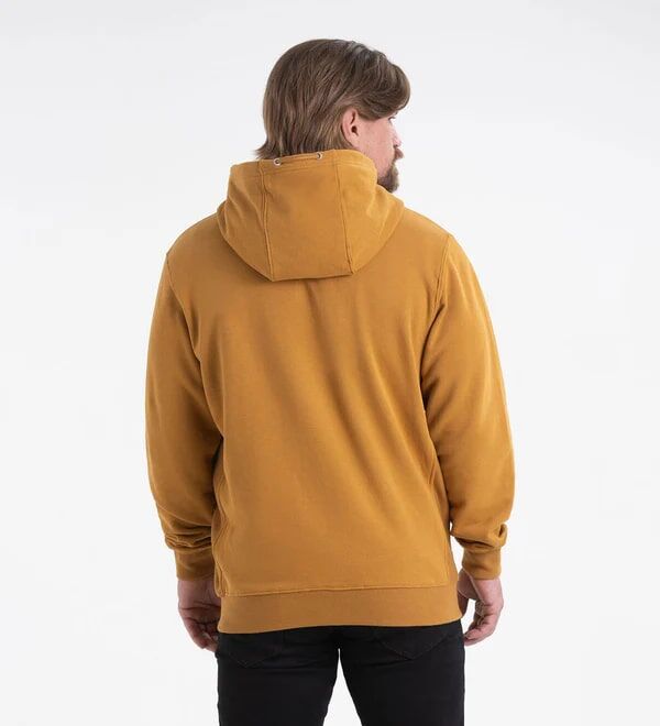 Thorogood Men's Heavyweight Full Zip Hoodie in Golden Brown