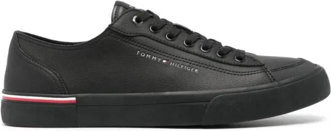 Tommy Hilfiger logo-print sneakers Black