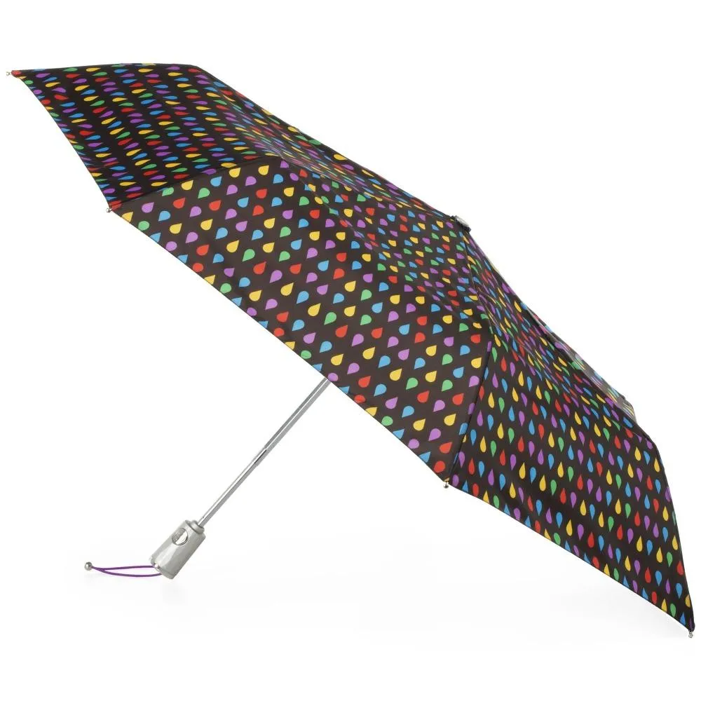 Totes Sunguard Automatic Open Close Umbrella [Neverwet & Sun Protection]