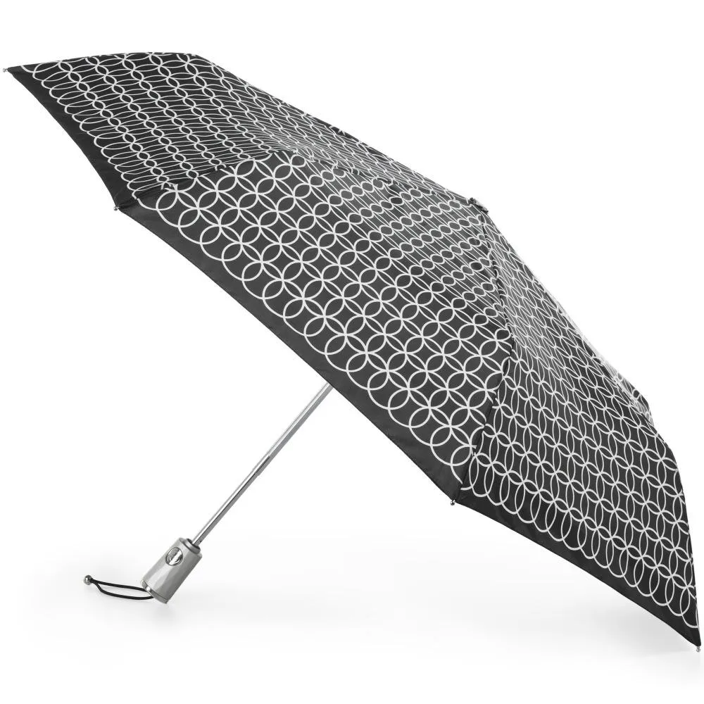 Totes Sunguard Automatic Open Close Umbrella [Neverwet & Sun Protection]