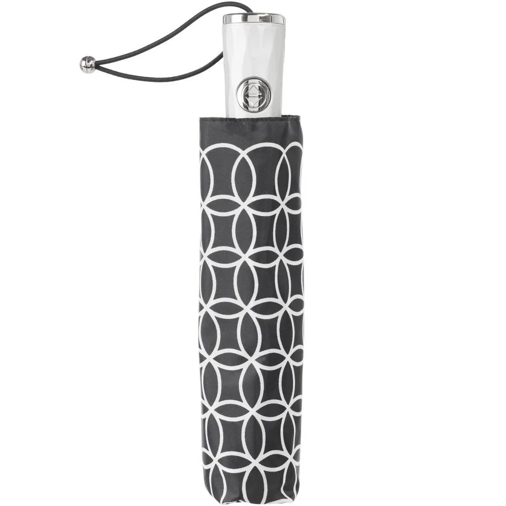 Totes Sunguard Automatic Open Close Umbrella [Neverwet & Sun Protection]