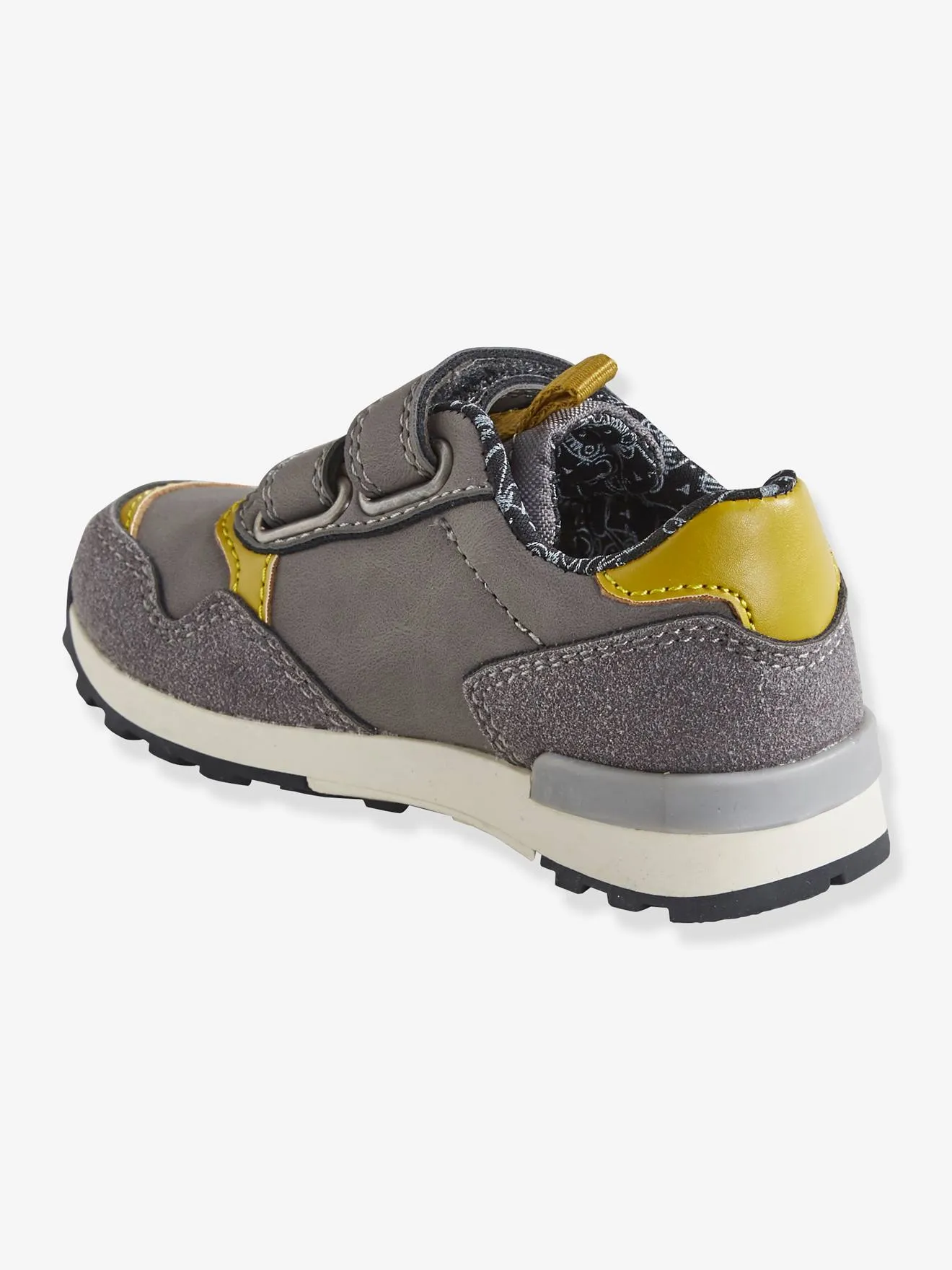 Touch-Fastening Trainers for Baby Boys, Runner-Style - grey