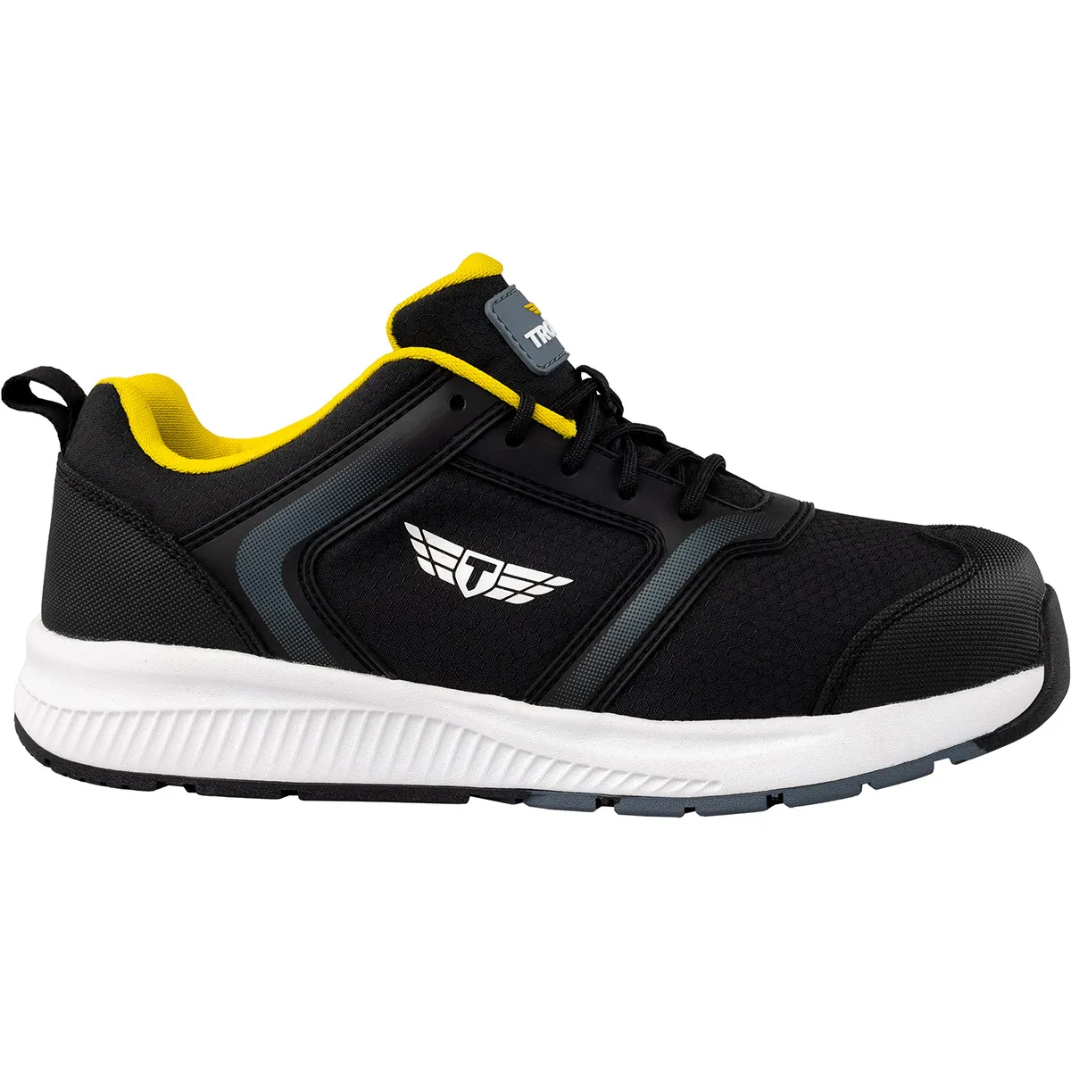 TROJAN Perses Men’s Black S1 P Safety Trainers 13