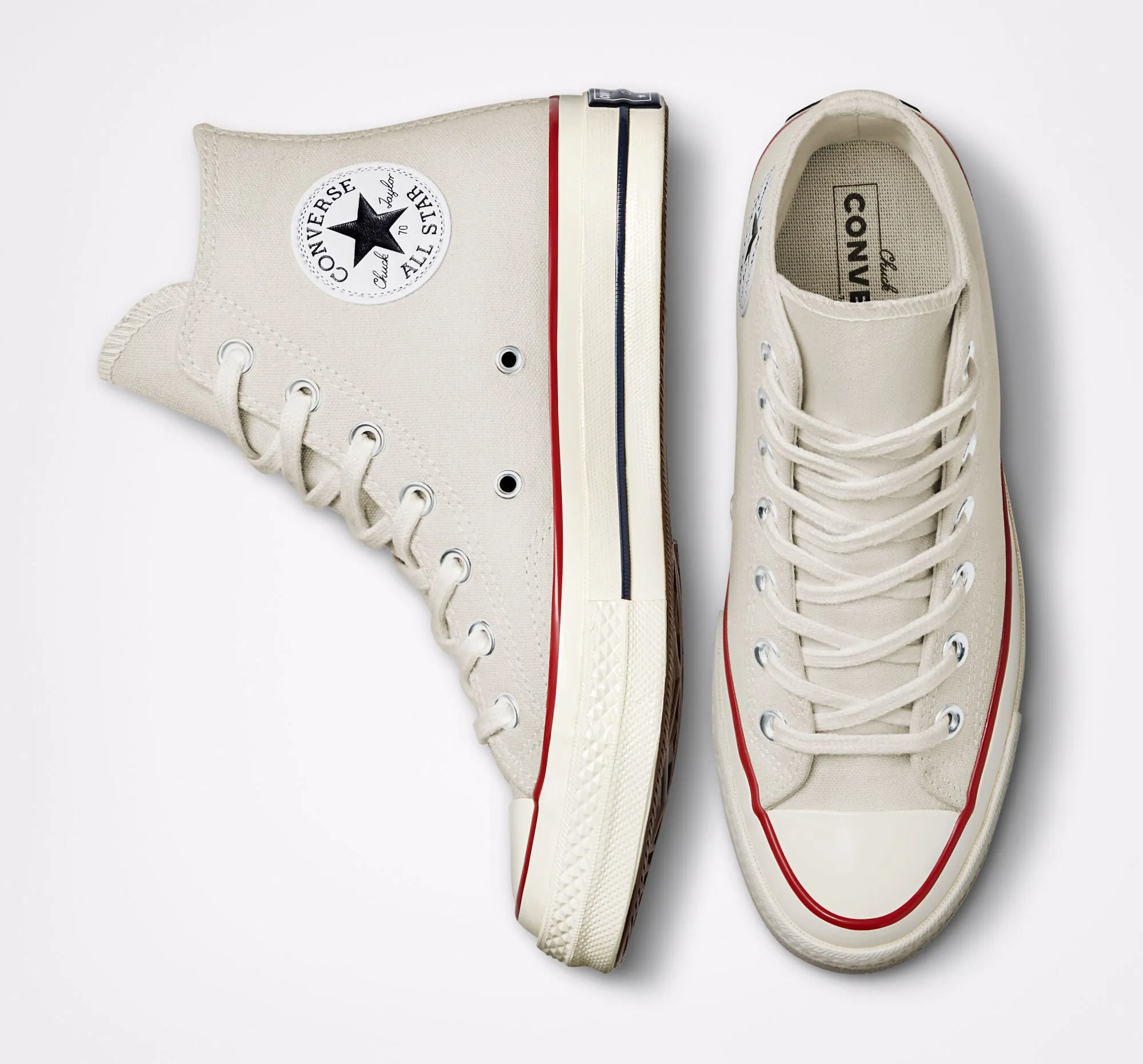 Unisex Converse Canvas Chuck 70 Vintage High Top Parchment